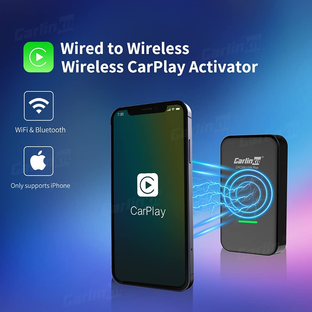 Carlinkit 3.0 (U2W plus) Wireless Adapter for Factory CarPlay Convert Factory Wired to Wireless CarPlay - Image 2