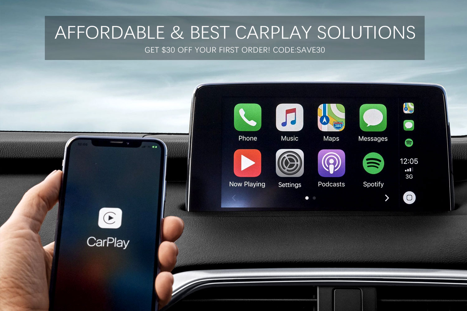 Carlinkit installed in vehicle