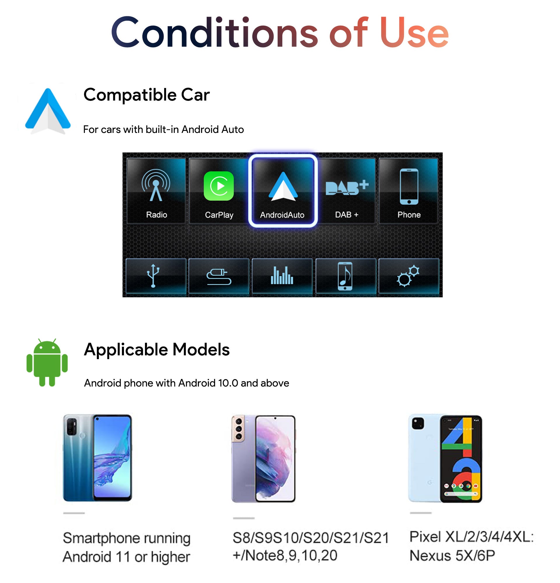 Carlinkit A2A Wireless Android Auto Adapter For Car With Factory Wired Android Auto - Image 4