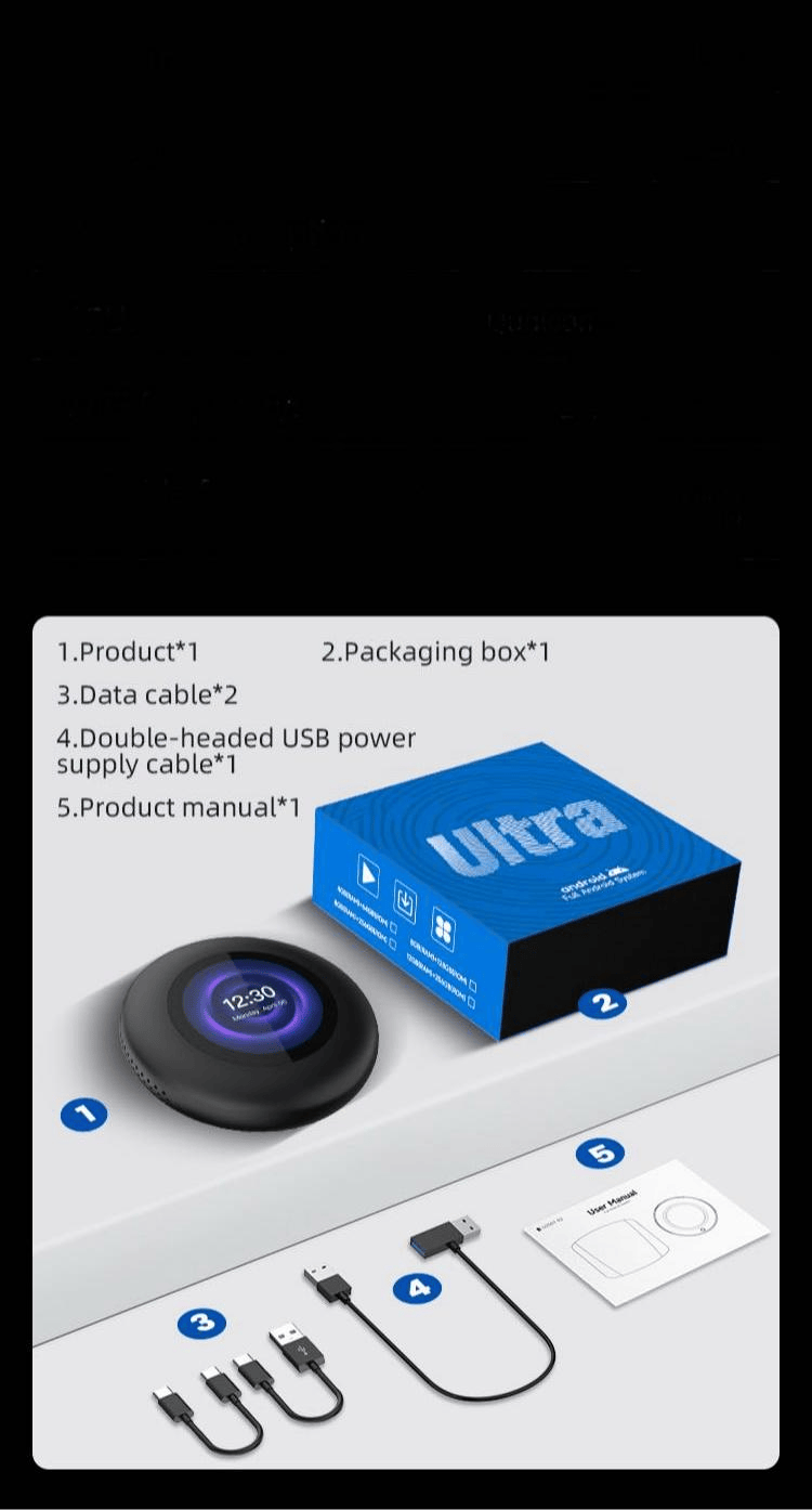 Tbox Ultra 3 package contents