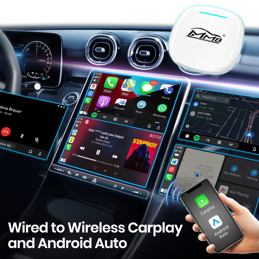 Max Ultra AI Box - Qualcomm 8-Core QCM6350, Android 15, 8GB RAM + 128GB ROM, 4G LTE, Split Screen Multimedia Adapter - Image 5